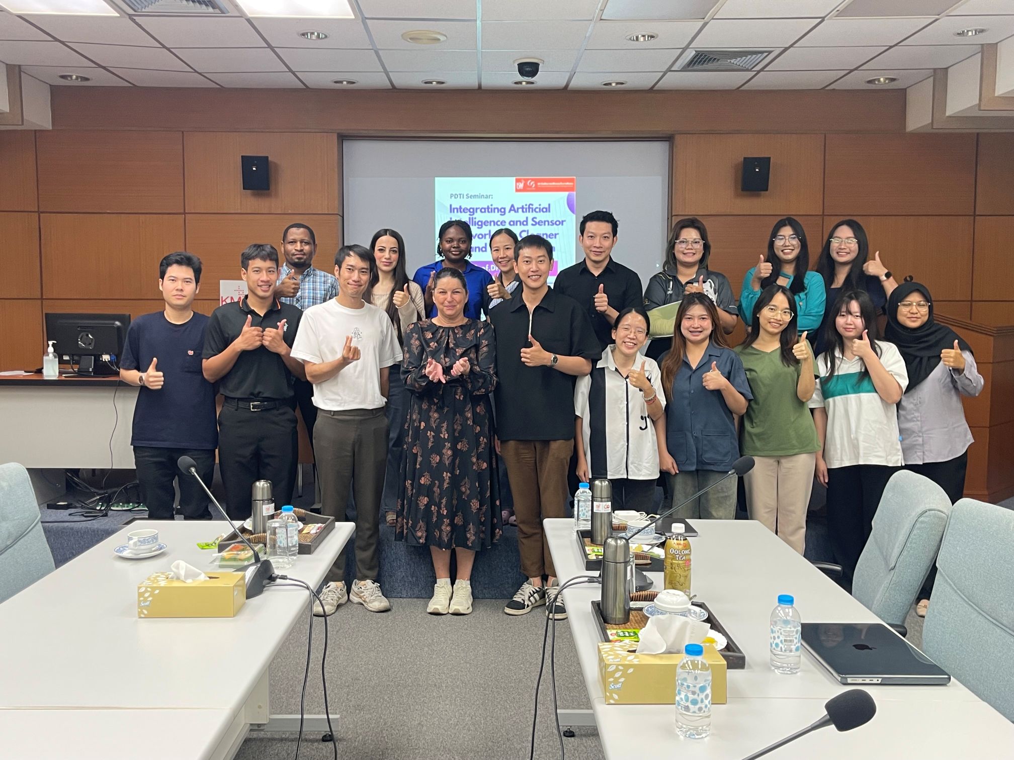 PDTI Seminar: “Integrating Artificial Intelligence and Sensor Networks for Cleaner Air and Better Health” By Assoc. Prof. Dr. Perez Sandra, Université Côte d’Azur เมืองนีช ประเทศฝรั่งเศส