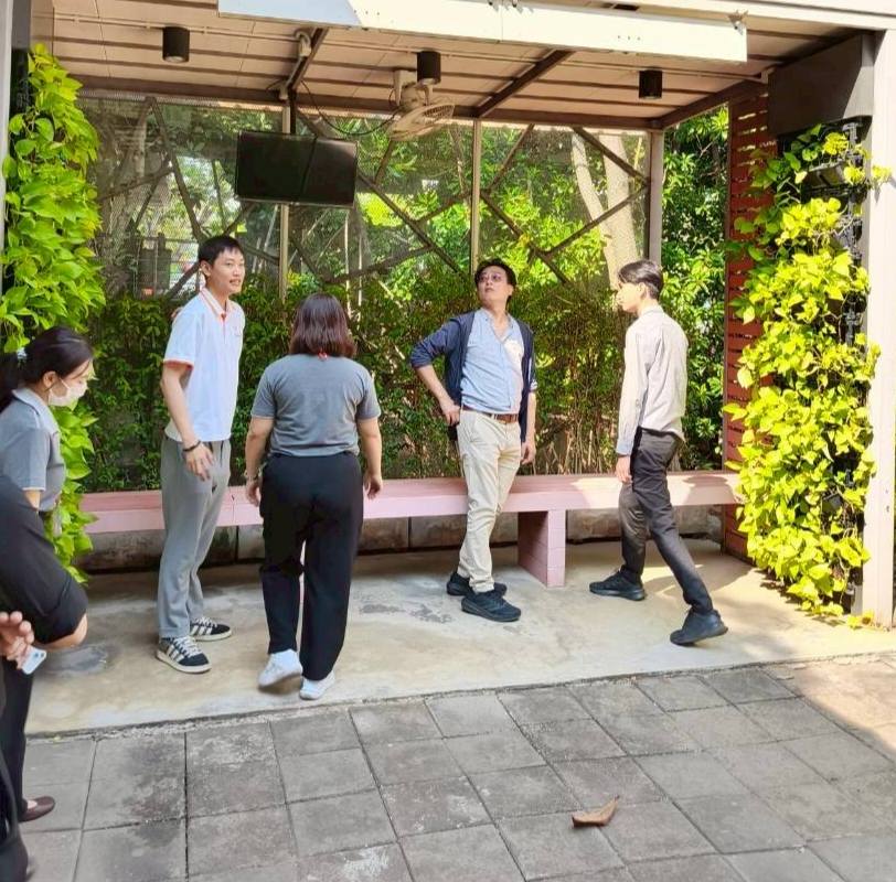 คณะผู้บริหารจาก Midori Technology ( ประเทศไทย ) จํากัด เพื่อหารือแนวทางการถ่ายทอดเทคโนโลยี