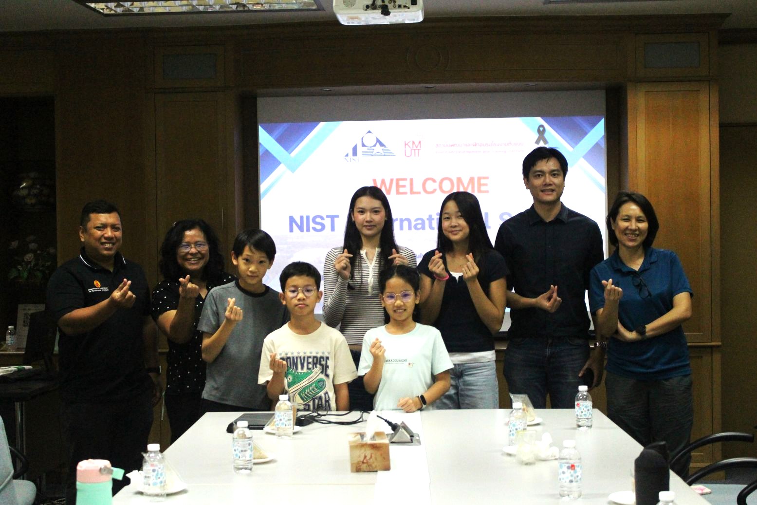 NIST International School เยี่ยมชมห้องปฏิบัติการวิจัยของ สรบ.