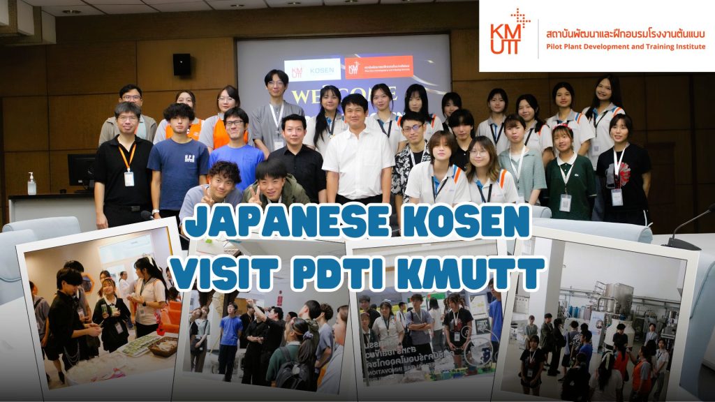 Japanese KOSEN เยี่ยมชมห้องปฏิบัติการ สรบ.